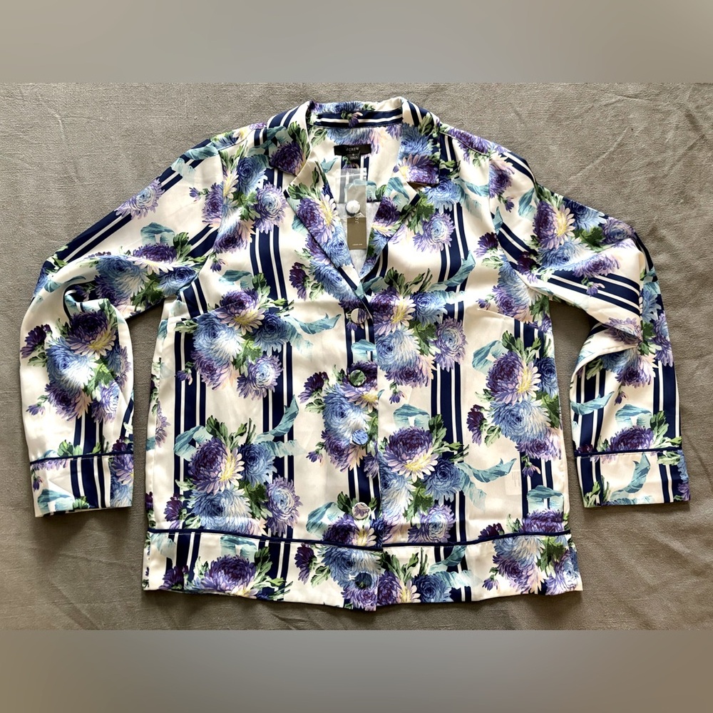 J. Crew Floral Women's Button Down Shirt